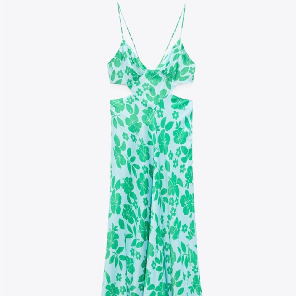 Zara cut out dress